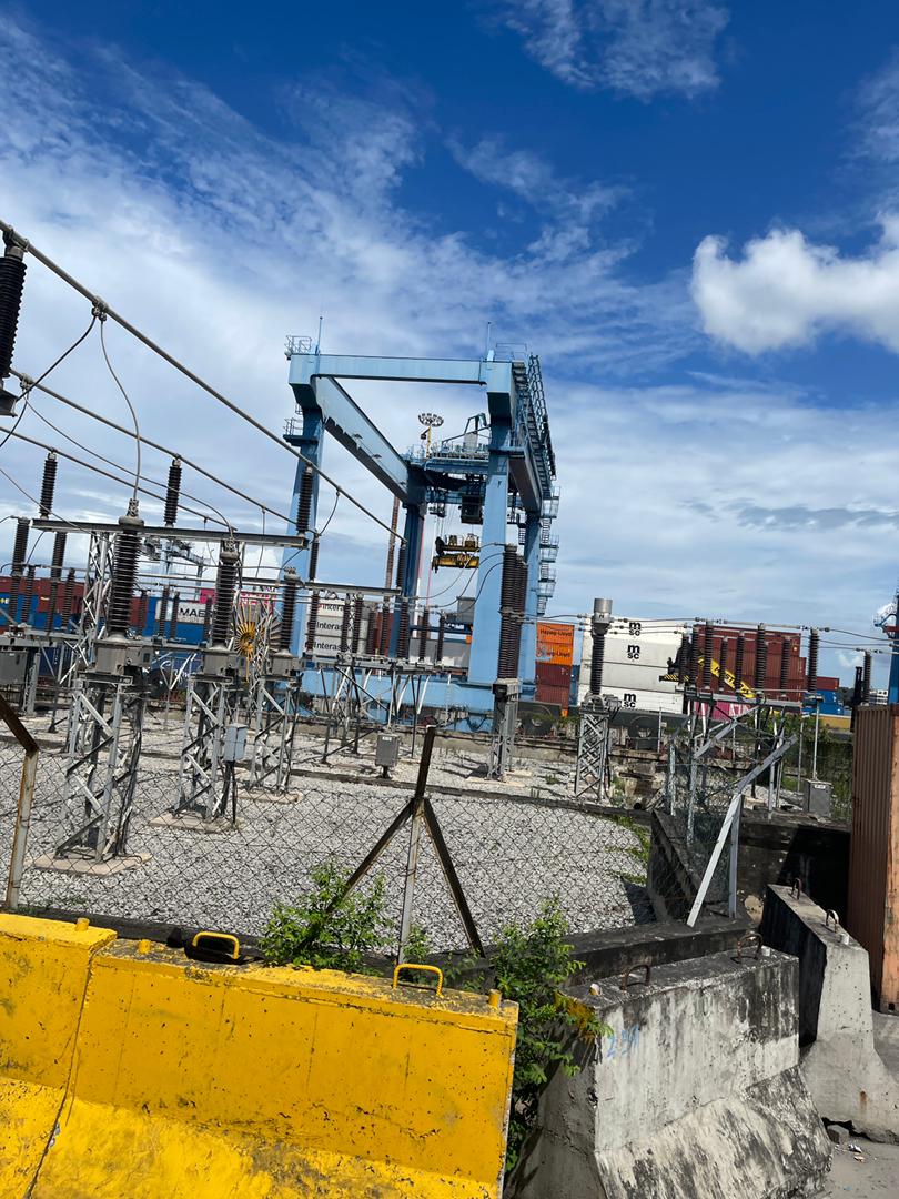 Port cranes